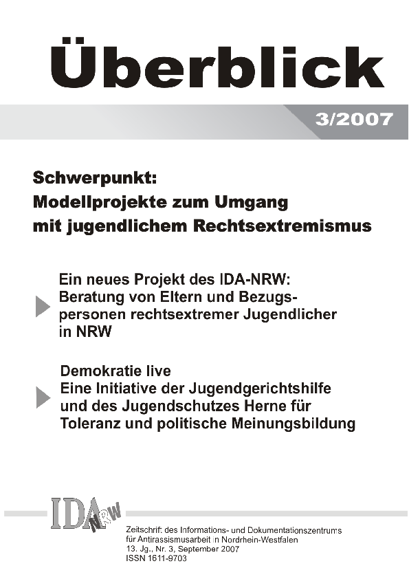 Überblick Nr. 3, September 2007