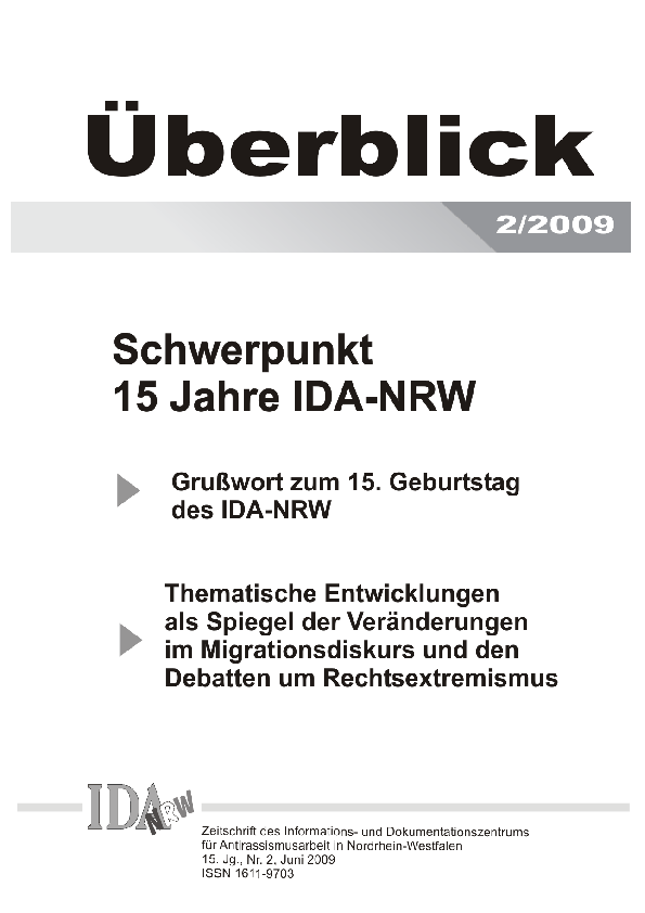 Überblick Nr. 2, Juni 2009