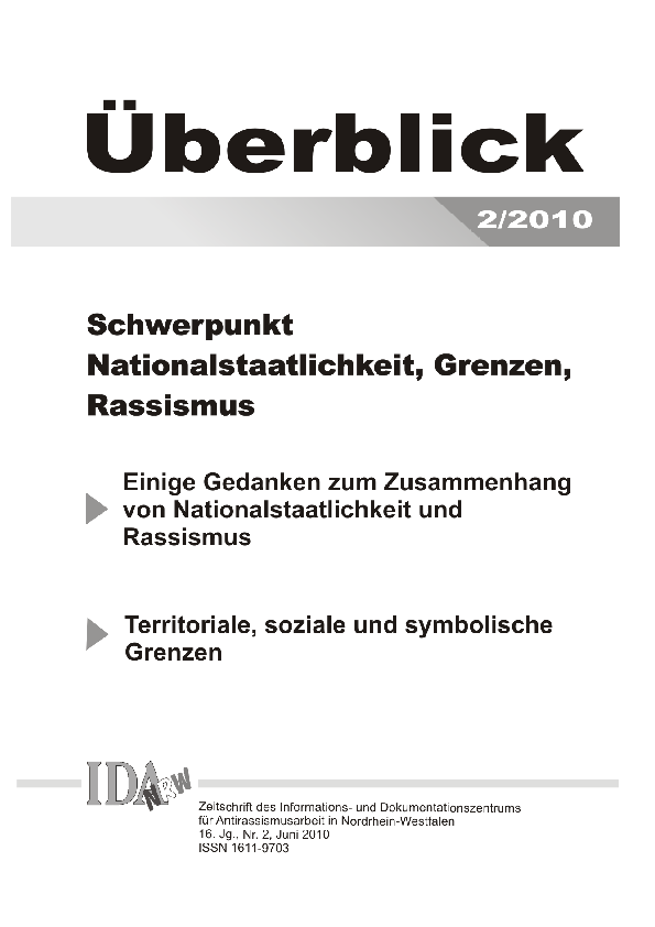 Überblick Nr. 2, Juni 2010