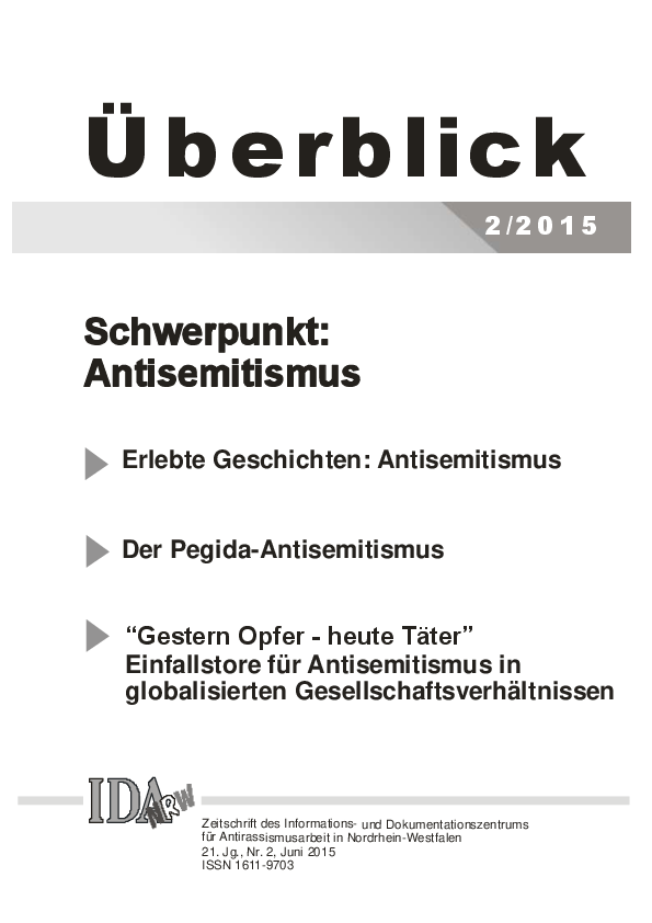 Überblick Nr. 2, Juni 2015